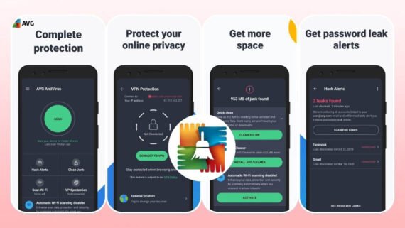تطبيق أيفيجي كليانر AVG Cleaner لتنظيف الهاتف وتحسين السرعة بالذكاء الاصطناعي