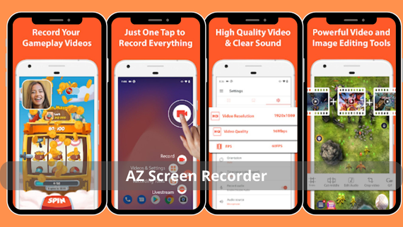 اي زد سكرين AZ Screen Recorder