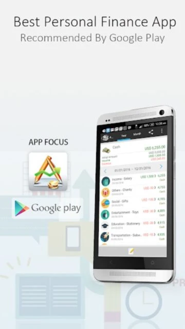 AndroMoney ( Expense Track ) Screenshot