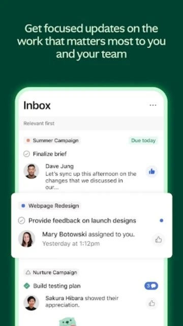 Asana - Team project