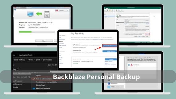 Backblaze Personal Backup program
