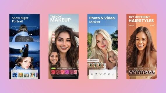 BeautyPlus / بيوتي بلس لتحسين صور البورتريه وتجميل الوجه بدقة عالية.