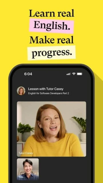 Preply Learn real English. Lesson with Tutor Casey for developers.