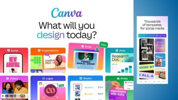 واجهة ستوري من Canva بألوان واضحة وتنسيق جرافيكي نظيف وجذاب
