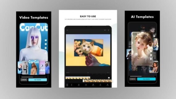 إطار ستوري من CapCut مع نصوص واضحة وتفاصيل فيديو حادة ومرتبة
