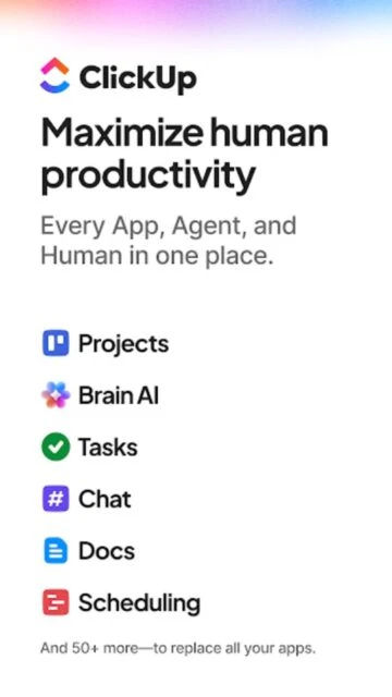 ClickUp: Tasks, Chat, Docs, AI Screenshot