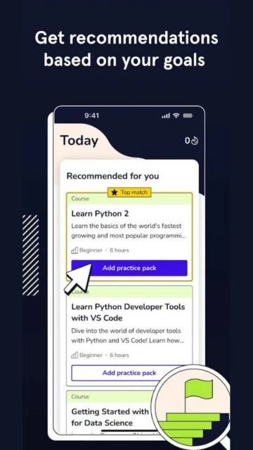 Codecademy recommendations. Learn Python 2, add practice pack.