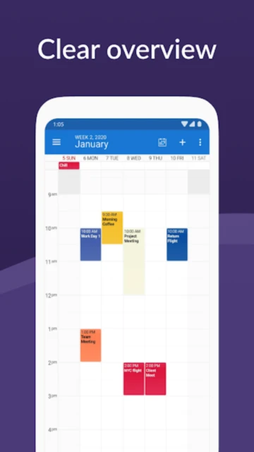 DigiCal Calendar Agenda