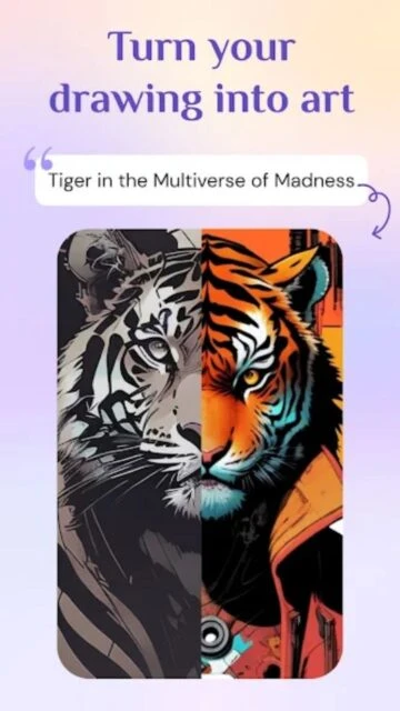 Dream AI Art Generator Wonder Screenshot