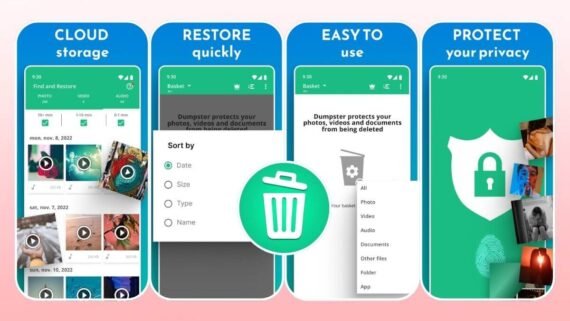 تطبيق دمبستر Dumpster سلة محذوفات ذكية لحماية الملفات من الفقدان