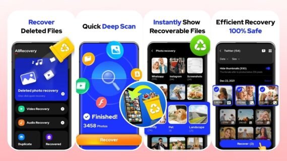 تطبيق فايل ريكفري File Recovery استعادة جميع أنواع الملفات مجاناً