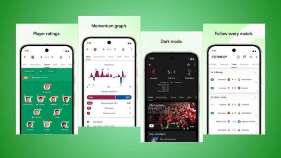 واجهة تطبيق FotMob فوت موب بنتائج وتغطية شاملة