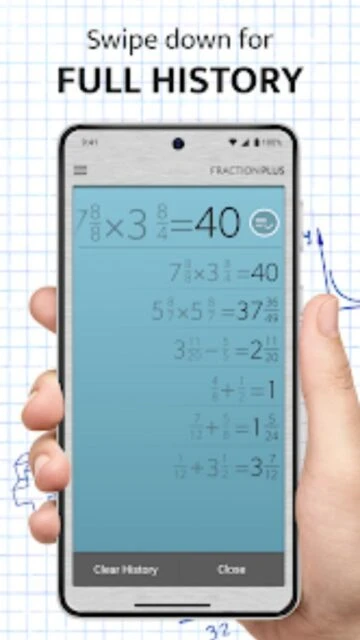 Fraction Calculator Plus