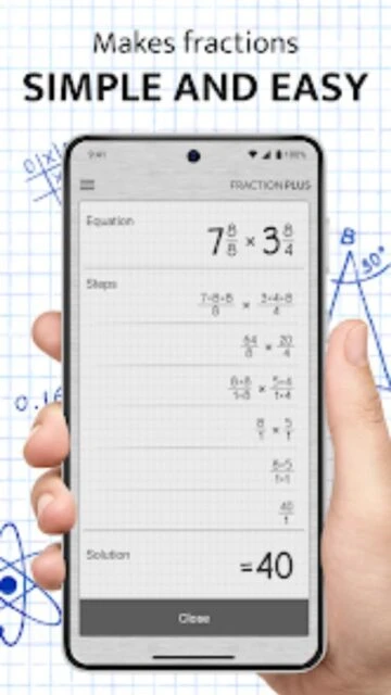 Fraction Calculator Plus