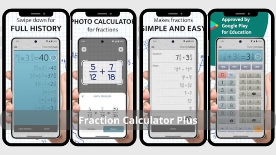 Fraction Calculator Plus