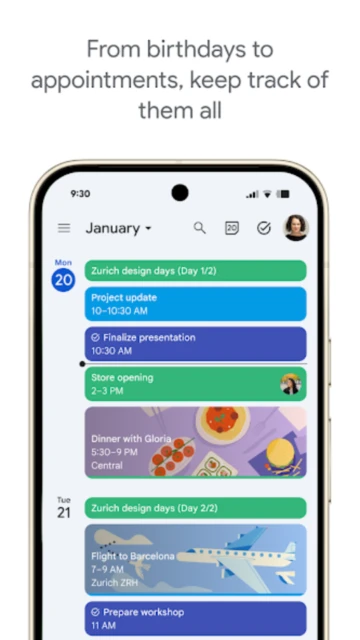Google Calendar: Get Organized Screenshot