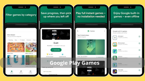 Google Play Games جوجل بلاي جيمز لتسجيل شاشة الألعاب