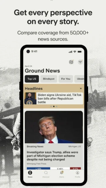 Ground News Get every perspective on stories from 50,000+ sources with Biden Trump headlines