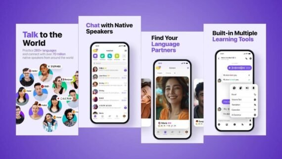 HelloTalk app conversations with native speakers