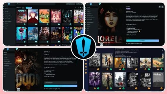 واجهة Heroic هيرويك المثالية لأجهزة Steam Deck