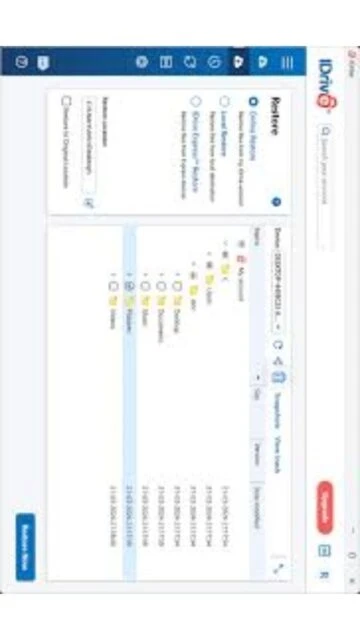 IDrive Online Backup