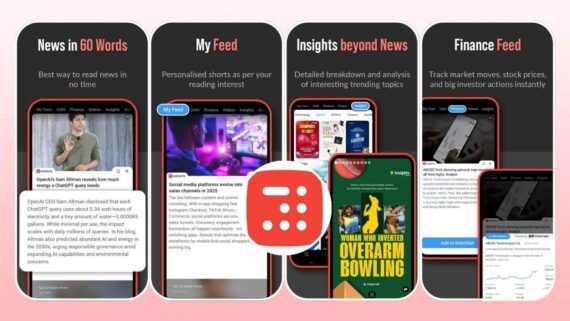 Inshorts app for quick daily news summaries