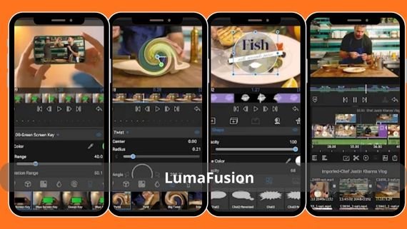 واجهات تطبيق LumaFusion