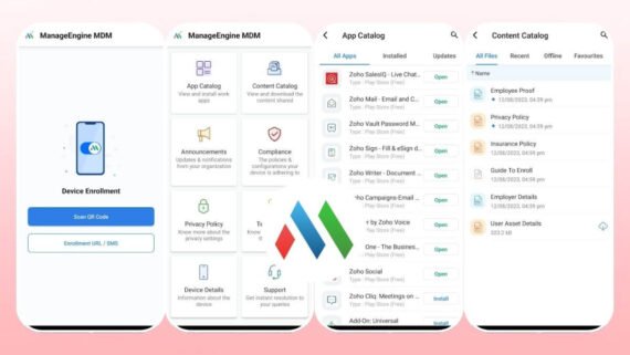 تطبيق مانج إنجن ManageEngine MDM لإدارة الأجهزة مع أمان متعدد الأنظمة