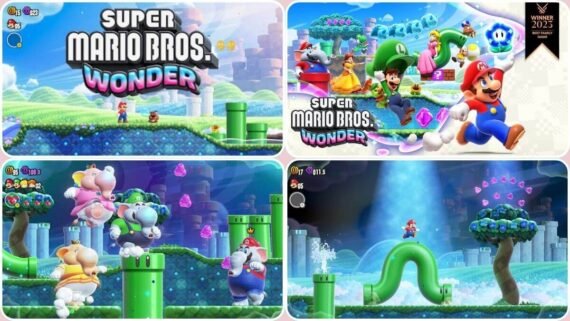 سوبر ماريو بروس وندر / Super Mario Bros. Wonder – مغامرة جماعية بميكانيك مبتكرة