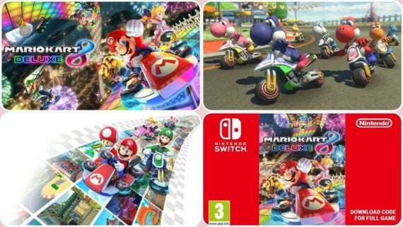ماريو كارت 8 ديلوكس / Mario Kart 8 Deluxe سباقات عائلية على 96 مضمارًا