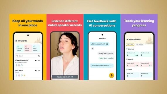 Memrise app daily life vocabulary
