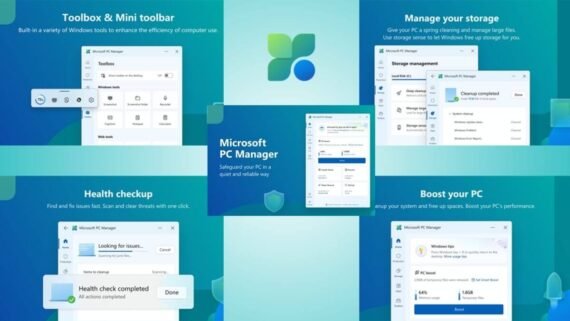 برنامج مايكروسوفت بي سي مانجر Microsoft PC Manager لإدارة أداء ويندوز