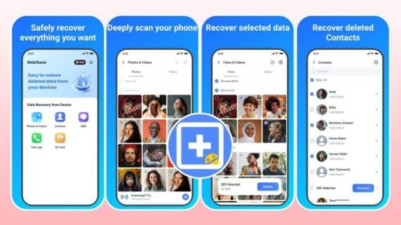 تطبيق موبي سيفر MobiSaver من EaseUS لاستعادة البيانات مع تشفير