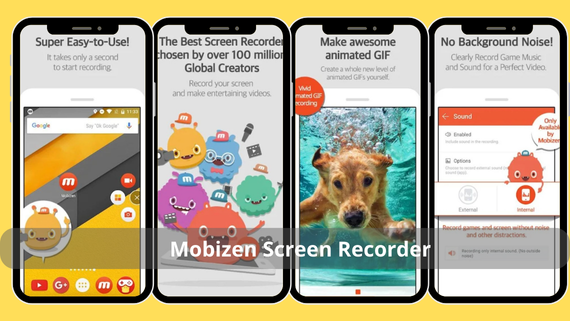 موبزين تطبيق لتسجيل الشاشة Mobizen