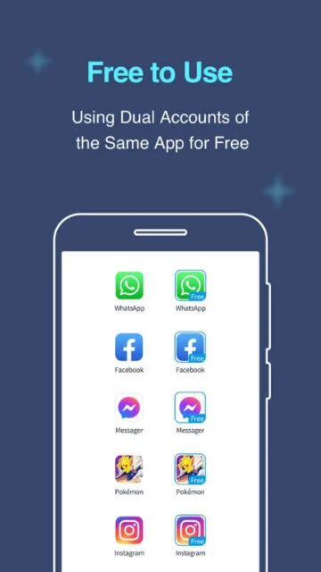 Multiple Accounts App lets you run two WhatsApp, Instagram accounts.