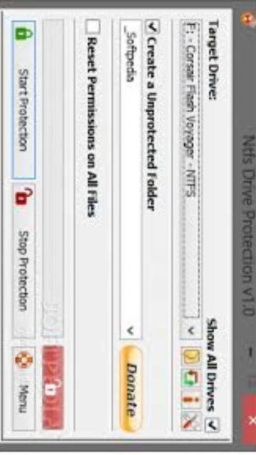 NTFS Drive Protection