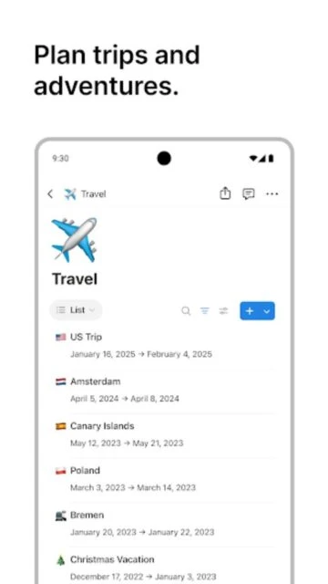 Notion: Notes, Tasks, AI Screenshot