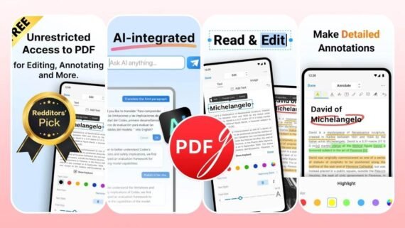 PDFgear free app interface for editing PDFs