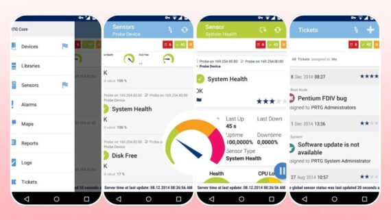 تطبيق بي آر تي جي PRTG لمراقبة الشبكات والأنظمة بمرونة عالية