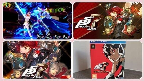 Persona 5 Royal distinctive art style and modern Japanese vibes