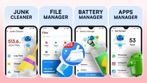 تطبيق فون كليانر Phone Cleaner لتنظيف الهاتف بذكاء وتحسين الأداء العام