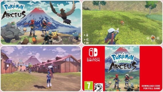 بوكيمون ليجندز: آركيوس / Pokémon Legends: Arceus صيد تفاعلي بأسلوب جديد