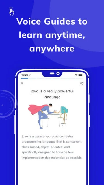 Programming Hub Voice Guides. Learn Java anytime, anywhere.