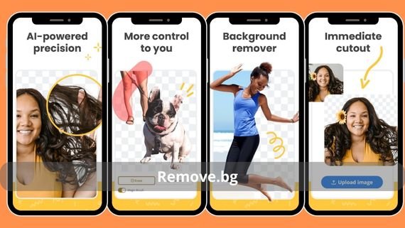 خلفيات تطبيق ريموف Remove.bg app لإزالة الخلفية 