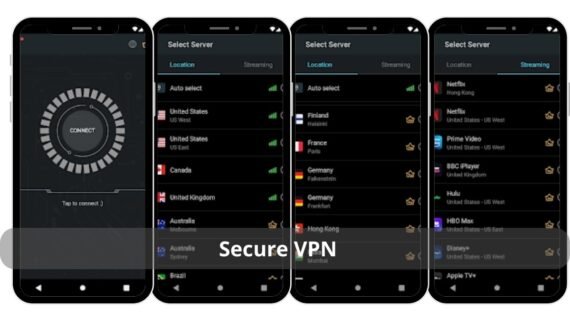 تطبيق Secure VPN لتشغيل في بي ان