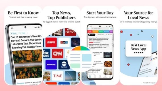 SmartNews app for fast news reading with offline support