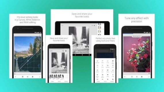 Snapseed / سناب سيد لتحرير الصور يدويًا بأدوات متقدمة ودقة عالية.