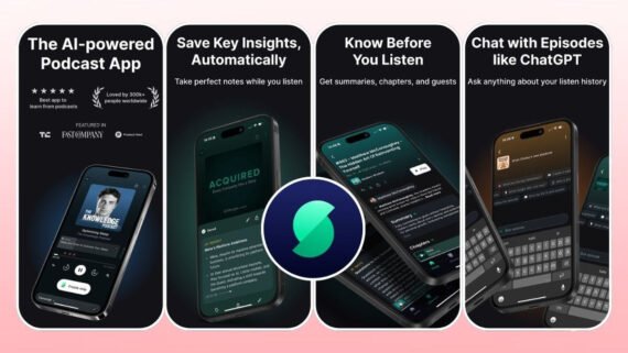 عرض ملاحظات ذكاء اصطناعي في تطبيق سنيبد Snipd بأسلوب بسيط