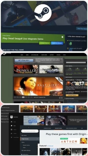Steam Free Demo Play Dead Seagull Zoo Magnate Half-Life 2 Painkiller game store