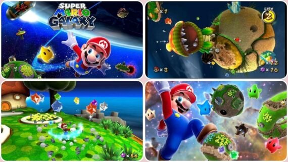 لعبة سوبر ماريو جالاكسي مغامرة فضائية بجاذبية كوكبية فريدة